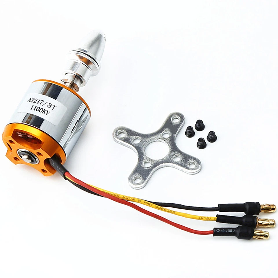 A2217 1100KV Motor Mount Outrunner Brushless Motor