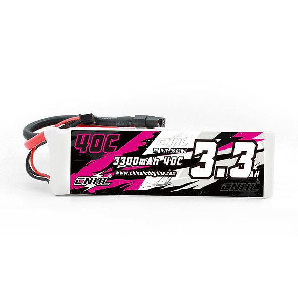 CNHL 3300mAh 11.1V 3S 40C Lipo Battery with XT60 Plug