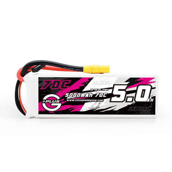6s 5000mah 70c CNHL lipo battery