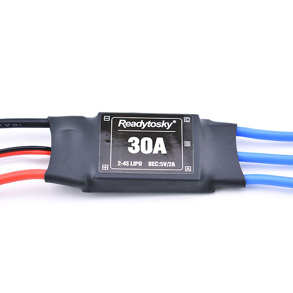 30A 2-4S ESC Speed Controller With 5V / 2A BEC for Brushless Motor RC Airplane