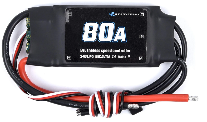 80A ESC 2-6S Brushless ESC Speed