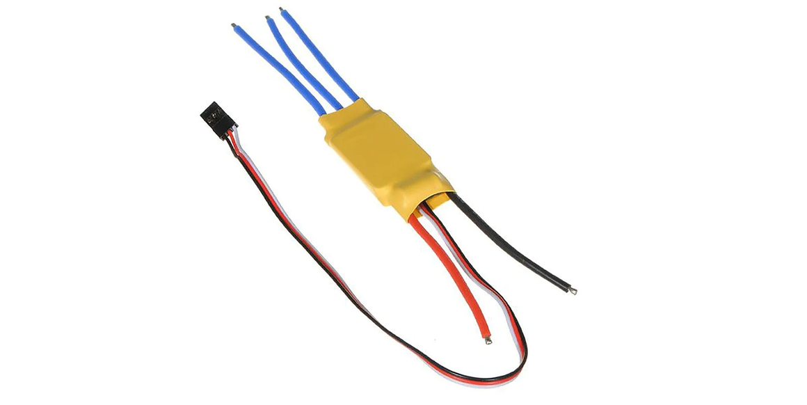 25A RC Brushless Motor Electric Speed Controller ESC Yellow