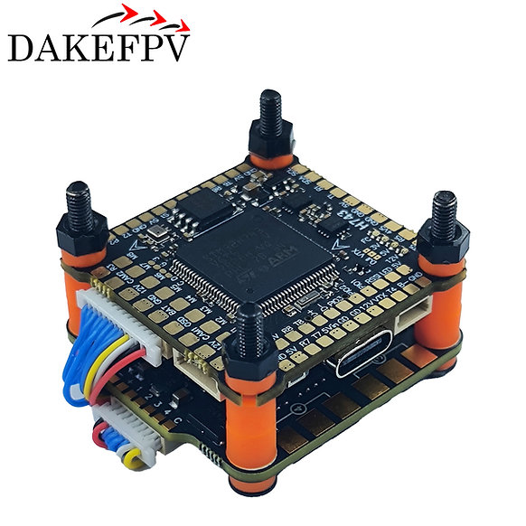 DAKEFPV H743 H7 FC FPV Flight controller Stack 80A esc