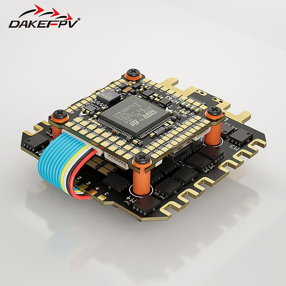 DAKEFPV H743 Flight Controller STM32H743 FC with 70A ESC Stack 3s- 8S