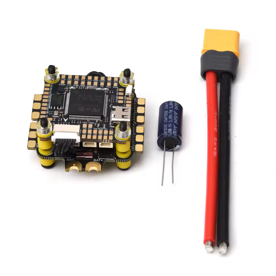 Flytower H743 H7 FC Flight Controller with 65A BLheli-32 4IN1 ESC stack 3s-12S