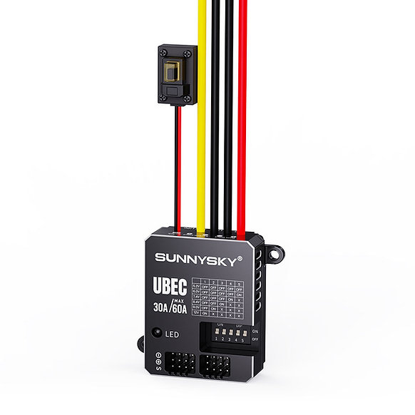 SUNNYSKY UBEC 30A 3-18S Power Manager High Voltage 9-80V Rc Drone UBEC