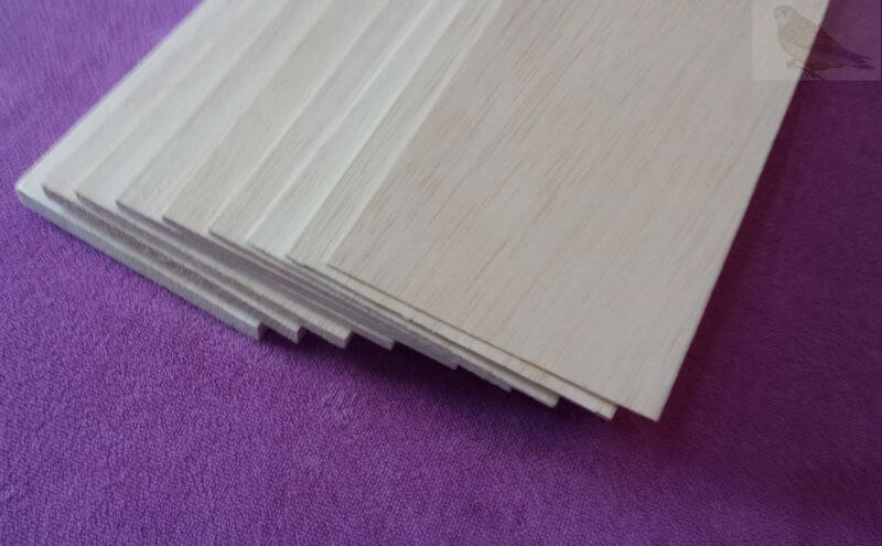 Balsa wood 6x100x1000mm