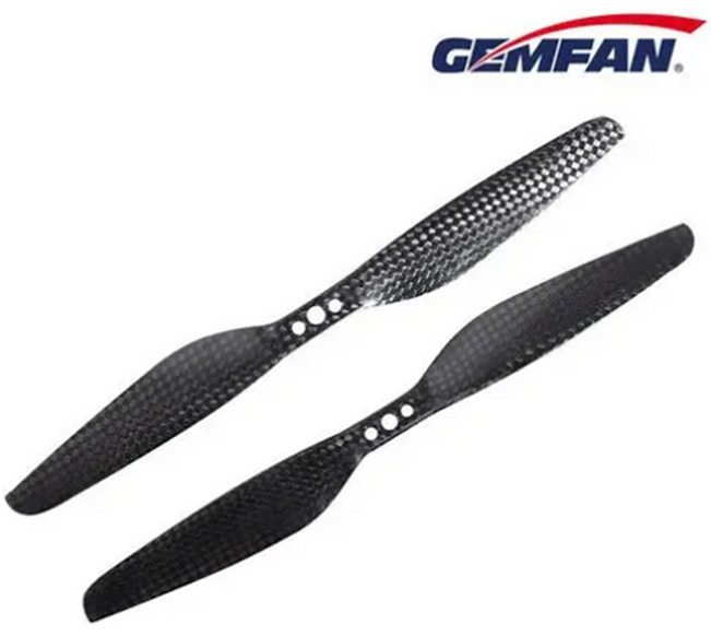 GEMFAN 1245 Pair 1CCW1CW carbon fiber original
