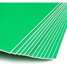 Depron foam board 600x1220mm 4 feet green color