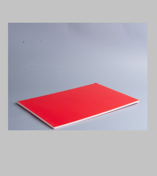 Depron foam board 600x1220mm 4 feet RED color