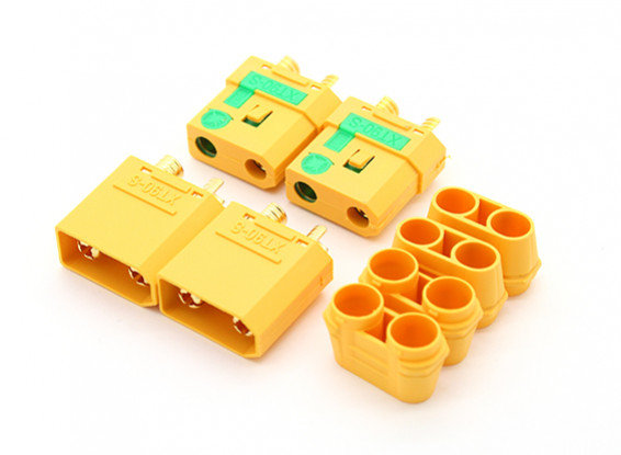 Amass XT90-S Anti-Spark Connector (1Pair)