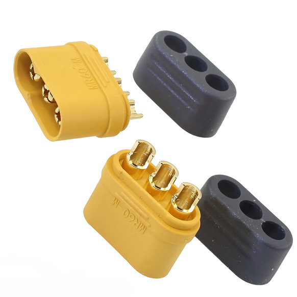 AMASS MR60-M 3.5mm Bullet Male Connector W/ Sheath