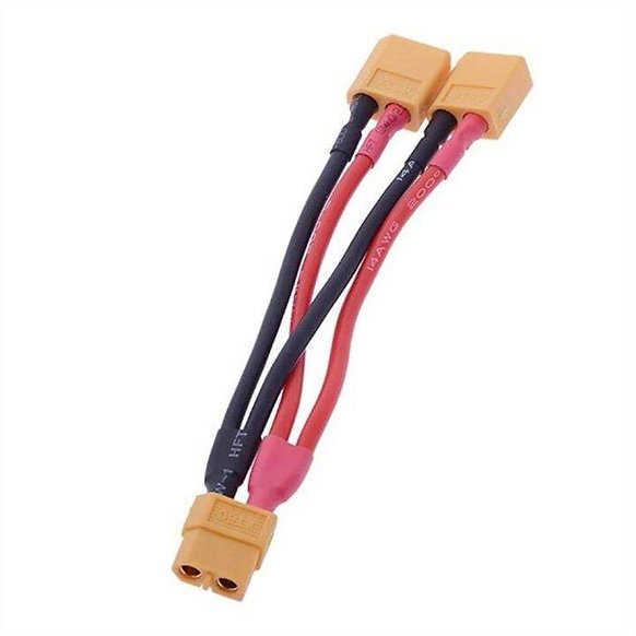 XT60 Female 1 XT60 Male 2 silicon wire