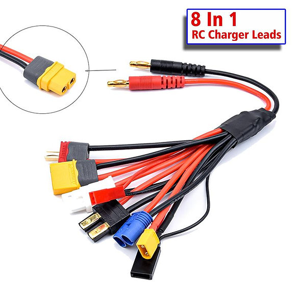 8 in 1 multiadapter charging cable