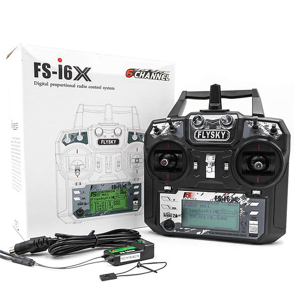 Flysky FS-i6X 6CH RC Transmitter and Receiver FS-iA6B 2.4GHz