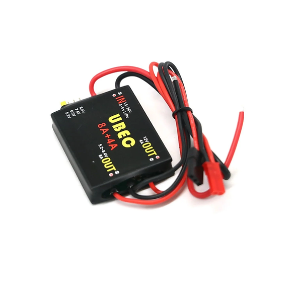 UBEC DUAL out Put UBEC 8A /16A 5.2/6.0/7.4V/8.4V/12V