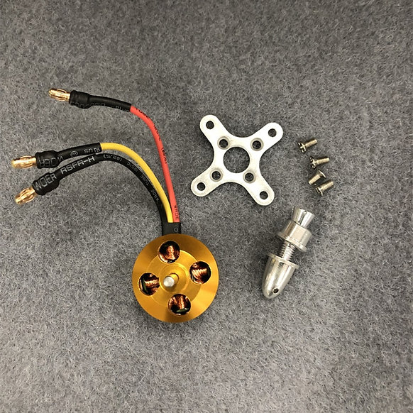 2212 2700kv Brushless motor with soldered bullet connectors